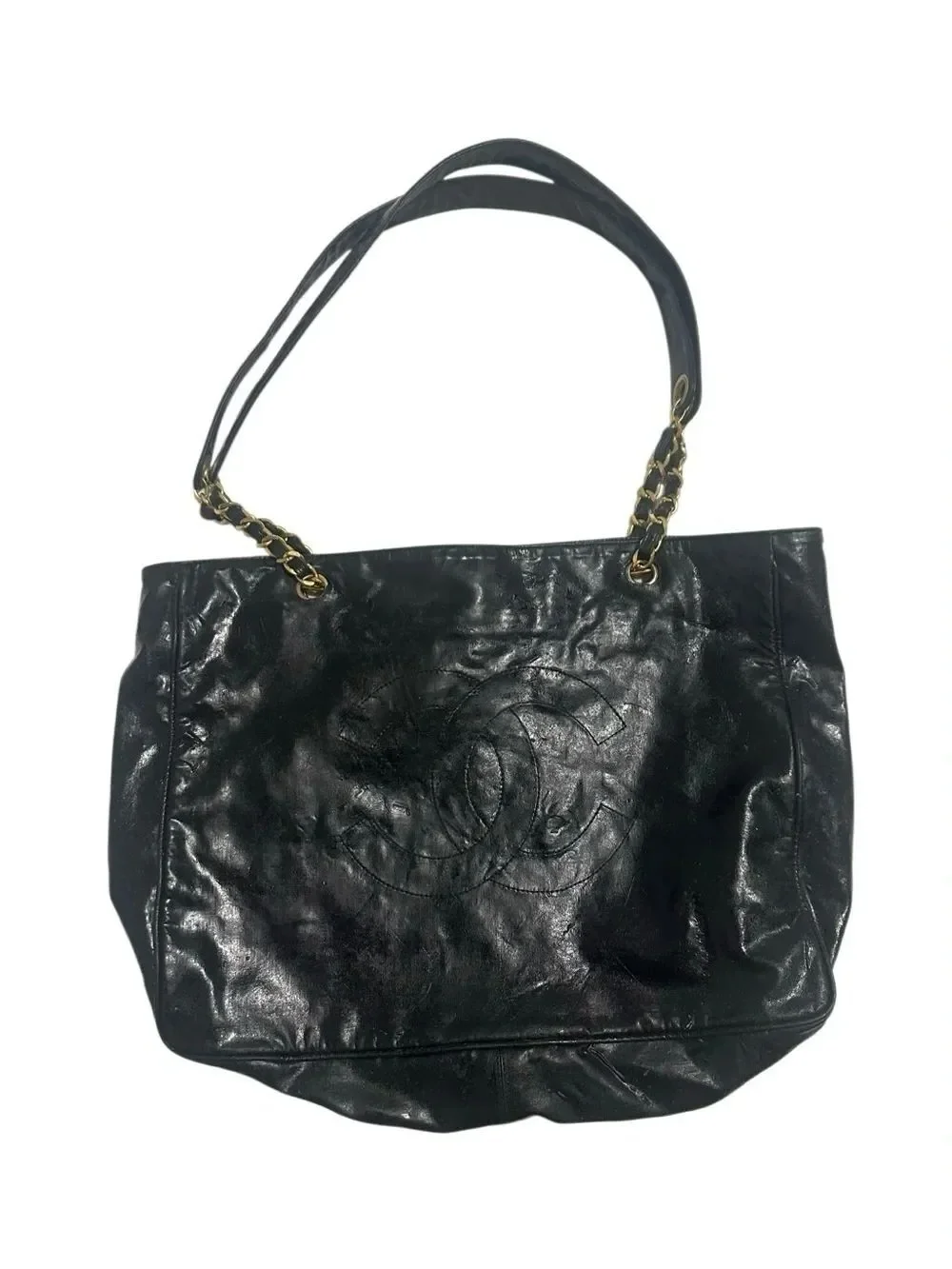 Authentic Chanel timeless  XL Vinly tote